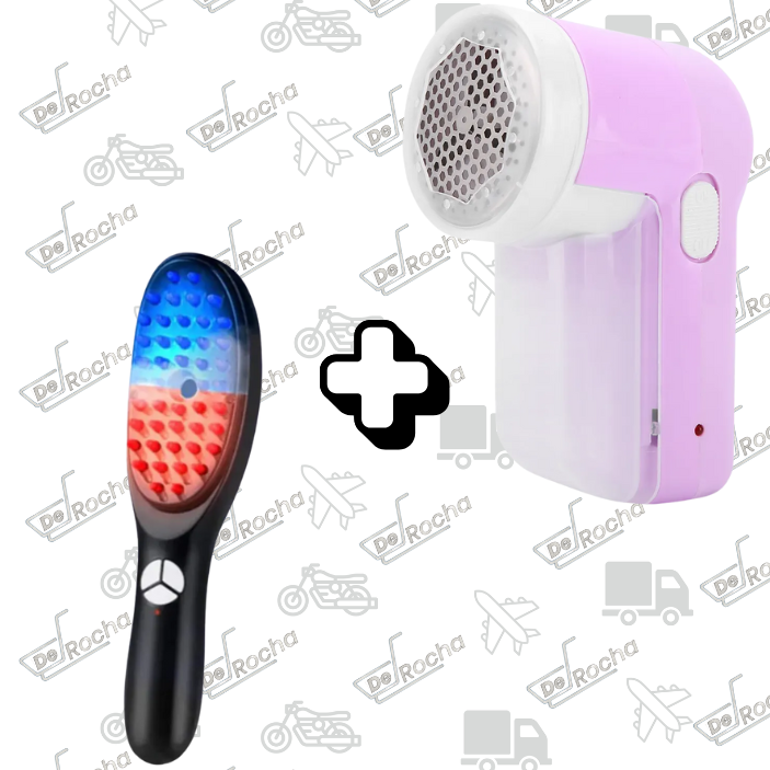combo quitamotas+cepillo capilar